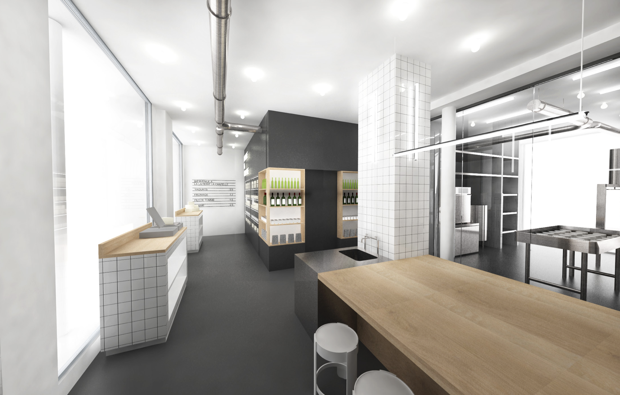 Planche B intérieur architecte Archibien