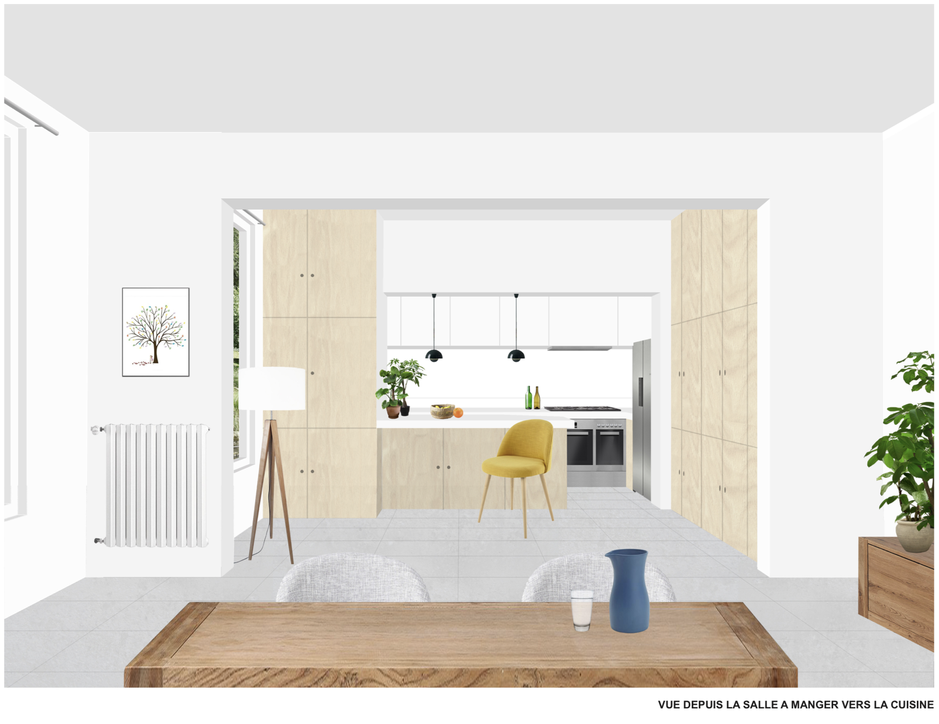 Planche de l'agence d'architecture A photo du plan Archibien