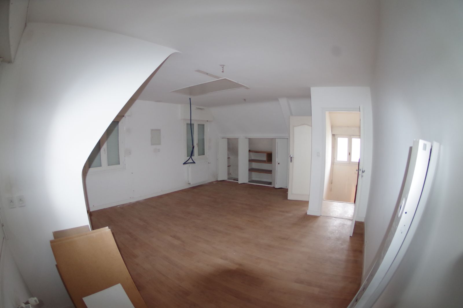 Projet Archibien photo existant étage grande chambre.