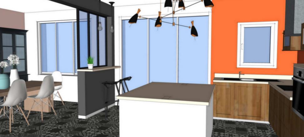 Planche de présentation Aude Le Douaran - Projet Archibien Zoom cuisine