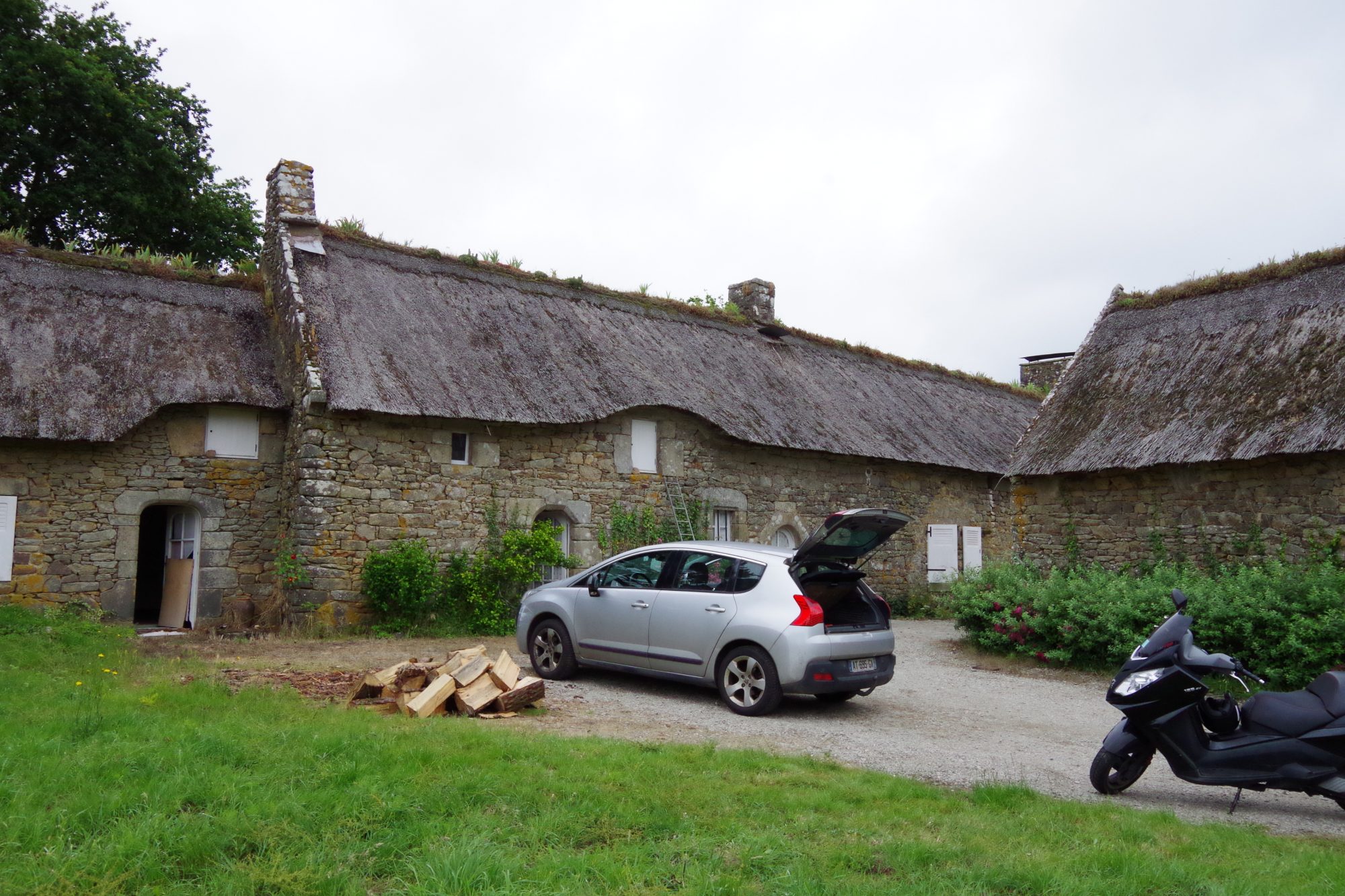 Longère avant l'arrivée d'Archibien pour la rénovation